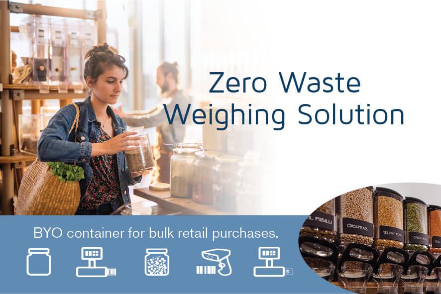 Zero waste solution for bulk retailers - Scales, Labels, Packaging